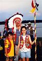1998 - Indian Princess Family Campout, Lloyd Park, TX - Stephanie, Marty & Gretchen
